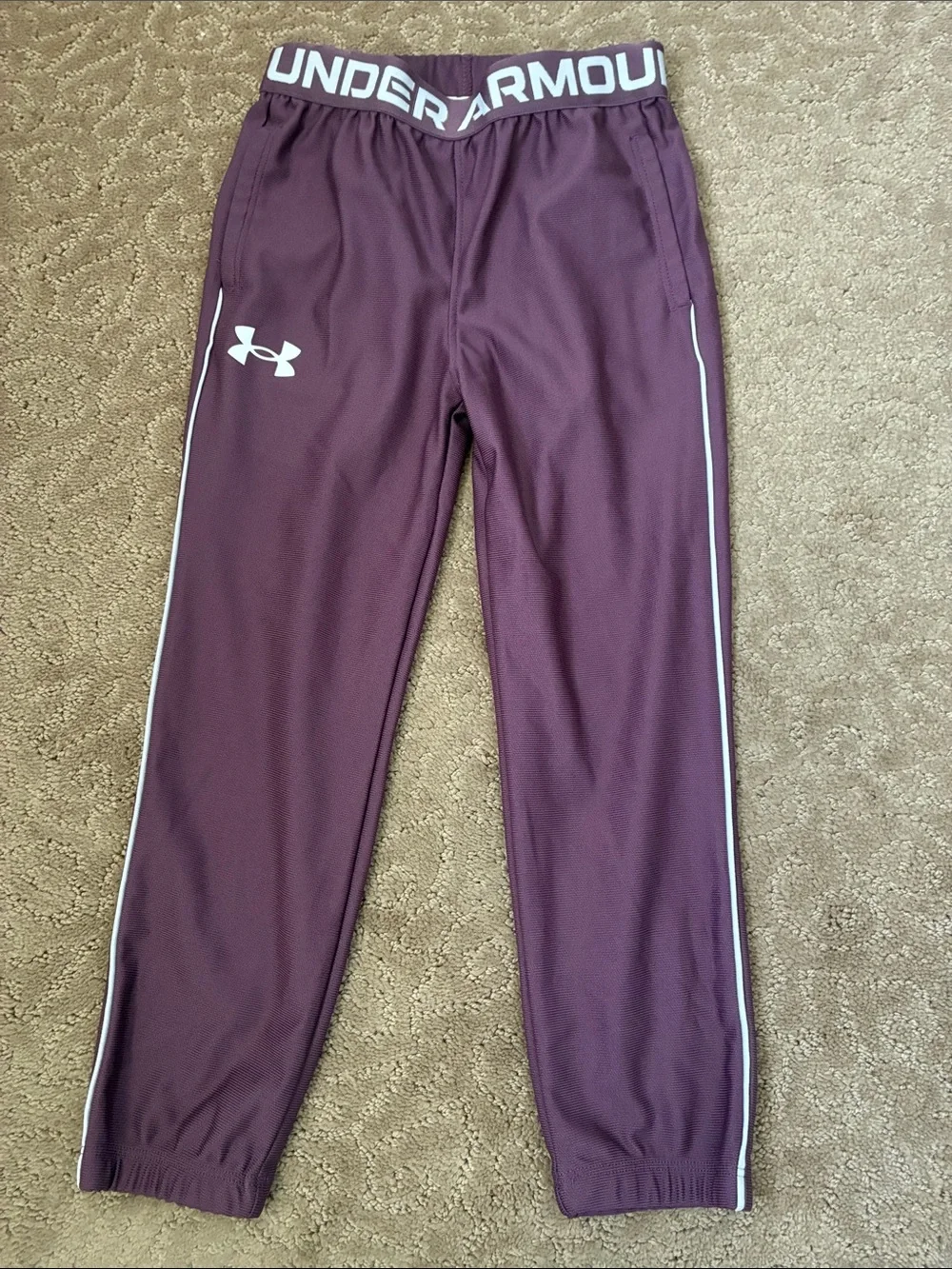 Under Armour Girls Size 4  Athletic Track Pants Joggers